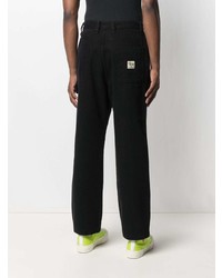 Мужские черные джинсы от Stussy