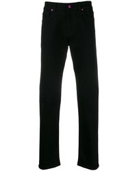 Мужские черные джинсы от Versace