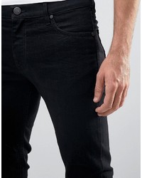 Мужские черные джинсы от Versace