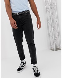 Мужские черные джинсы от Weekday