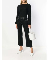 Женские черные джинсы от Khaite