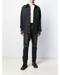 Мужские черные джинсы от Sacai