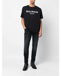 Мужские черные джинсы от Balmain