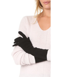 Черные длинные перчатки от TSE