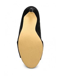 Черные замшевые босоножки на каблуке от Call it SPRING