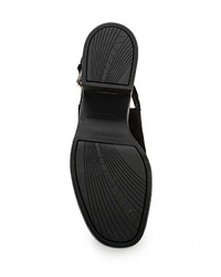 Черные замшевые босоножки на каблуке от Vagabond