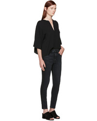 Женские черные замшевые босоножки от 3.1 Phillip Lim