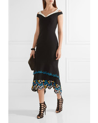 Женские черные замшевые босоножки от Dolce & Gabbana