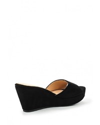 Женские черные замшевые босоножки от Max Shoes