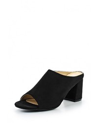 Женские черные замшевые босоножки от Max Shoes