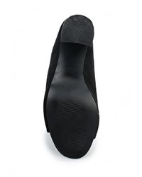 Женские черные замшевые босоножки от Max Shoes