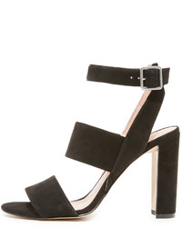 Женские черные замшевые босоножки от Madewell