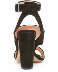 Женские черные замшевые босоножки от Madewell