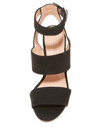 Женские черные замшевые босоножки от Madewell