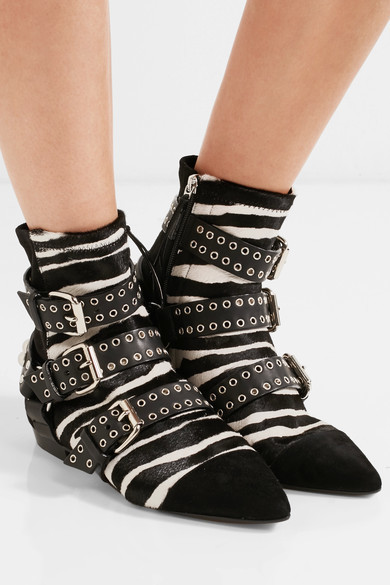 Isabel marant best sale pony hair boots