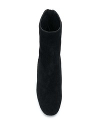 Черные замшевые ботильоны с украшением от Ash