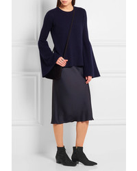 Черные замшевые ботильоны от The Row