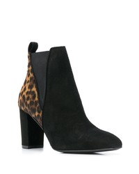 Черные замшевые ботильоны от Albano