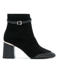 Черные замшевые ботильоны от Tod's