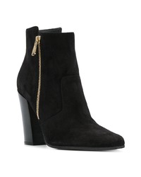 Черные замшевые ботильоны от Balmain