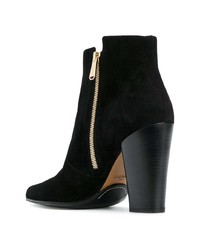 Черные замшевые ботильоны от Balmain