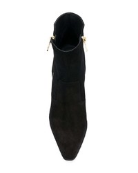 Черные замшевые ботильоны от Balmain