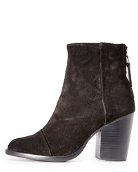 Черные замшевые ботильоны от Rag & Bone