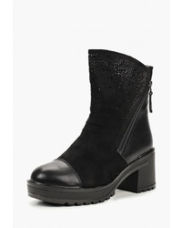 Черные замшевые ботильоны от Avenir