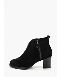 Черные замшевые ботильоны от Balex