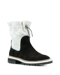 Черные замшевые ботильоны от Jimmy Choo