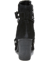 Черные замшевые ботильоны от Schutz