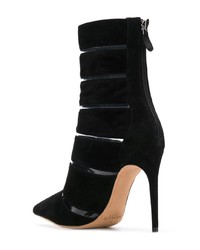 Черные замшевые ботильоны от Alexandre Birman