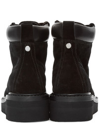 Черные замшевые ботильоны от Rag & Bone