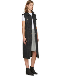 Черные замшевые ботильоны от Acne Studios