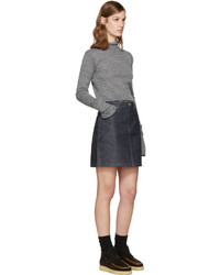 Черные замшевые ботильоны от Acne Studios