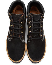 Черные замшевые ботильоны от Flamingos