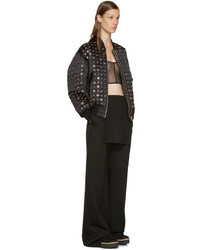 Черные замшевые ботильоны от Flamingos