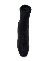 Черные замшевые ботильоны от Giuseppe Zanotti Design