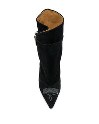 Черные замшевые ботильоны от Toga Pulla