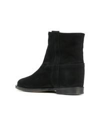 Черные замшевые ботильоны от Via Roma 15