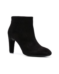 Черные замшевые ботильоны от Del Carlo