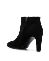 Черные замшевые ботильоны от Del Carlo