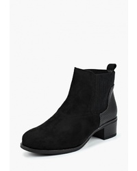 Черные замшевые ботильоны от Code