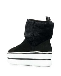 Черные замшевые ботильоны от Hogan