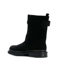 Черные замшевые ботильоны от L'Autre Chose