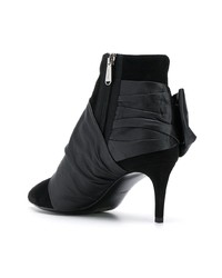 Черные замшевые ботильоны от Balmain