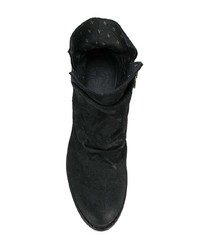 Черные замшевые ботильоны от Fiorentini+Baker