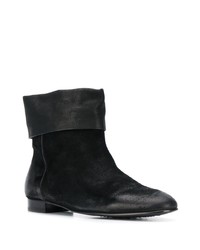 Черные замшевые ботильоны от Pedro Garcia
