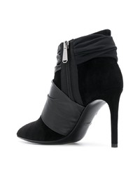 Черные замшевые ботильоны от Balmain