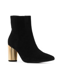 Черные замшевые ботильоны от Högl